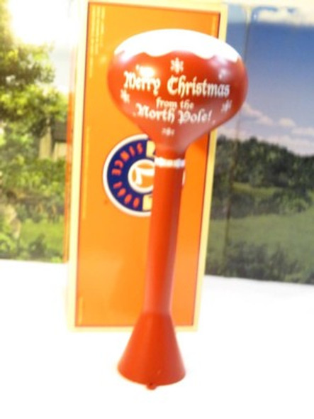 LIONEL - 24273 CHRISTMAS WATER TOWER  - 0/027 -NEW -  SH