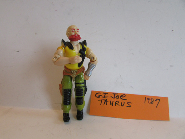 GI Joe Action Figure Taurus Slaughter Renegade 1987  Original  L9