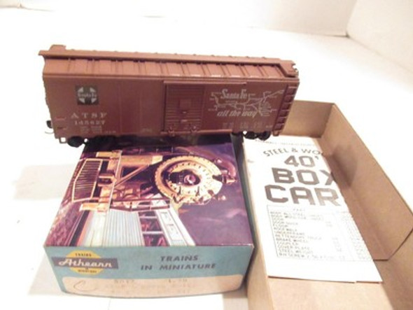HO TRAINS VINTAGE ATHEARN 5017 SANTA FE SUPER CHIEF BOXCAR- BUILT - S27T