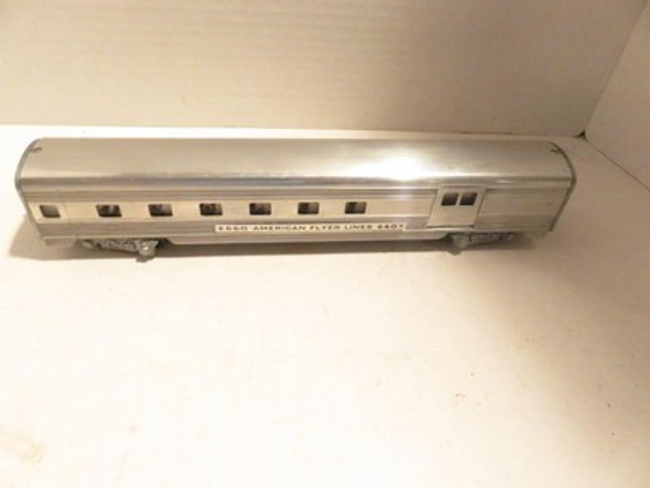 AMERICAN FLYER POST-WAR TRAINS 660 ALUMINUM COMBINE CAR- EXC. -H60