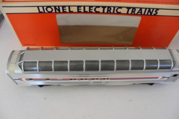 LIONEL - 19105- AMTRAK ALUMINUM FULL VISTA DOME CAR- NEW- BOXED- H1W