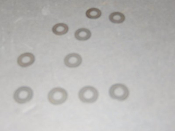 LIONEL PART 2454-8 - BLACK WASHER - SET OF 10 - NEW- W46Q