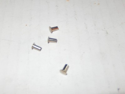 LIONEL PART - 0500-179 SET OF 4 RIVETS- 120" DIAM x .220" DIAM X 248  NEW-  W10