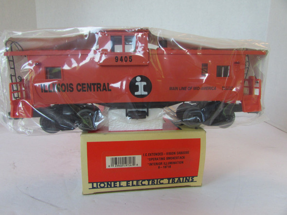 Lionel 19716 Illinois Central Extended Vision Caboose 9405 Orange 1993 NIB  H1G