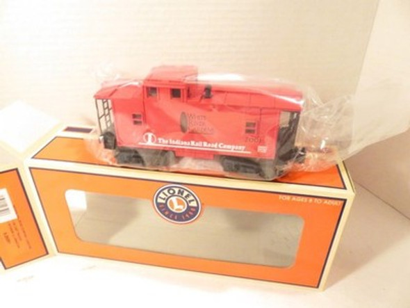 LIONEL TRAINS 26591 INDIANA RAILROAD COMPANY CABOOSE- 0/027- NEW- BXD - B25