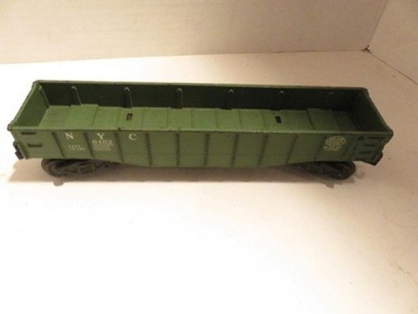 LIONEL POST-WAR TRAINS- 6462 GREEN GONDOLA  - VG- 027 - S31MM