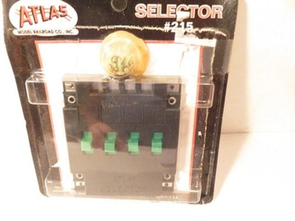 HO TRACK-  ATLAS #215 SELECTOR SWITCH  NEW- OPENED PACKAGE - M60