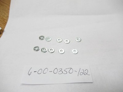 LIONEL PART-  600-0350-112 - .133 ID / .268 OD  WASHERS - 10 PIECES- NEW- SR19