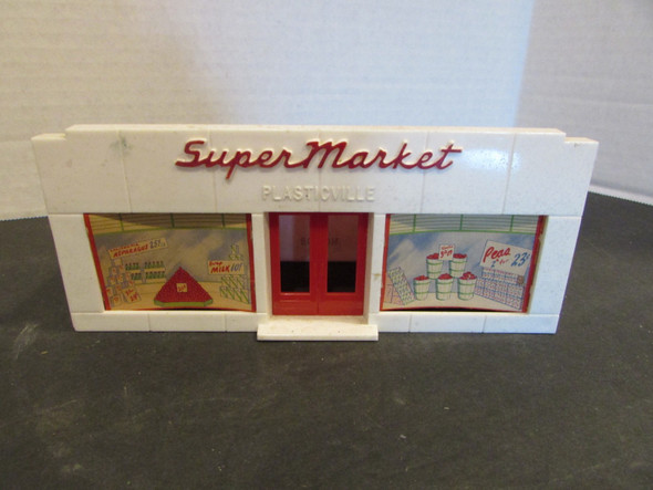 Bachmann HO Plasticville Supermarket Unbuilt Snap Kit complete  PR