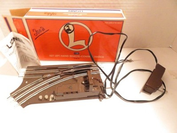 LIONEL MPC - 027 SCALE- 65121 REMOTE LEFT HAND SWITCH- WORKS FINE- LN - S21