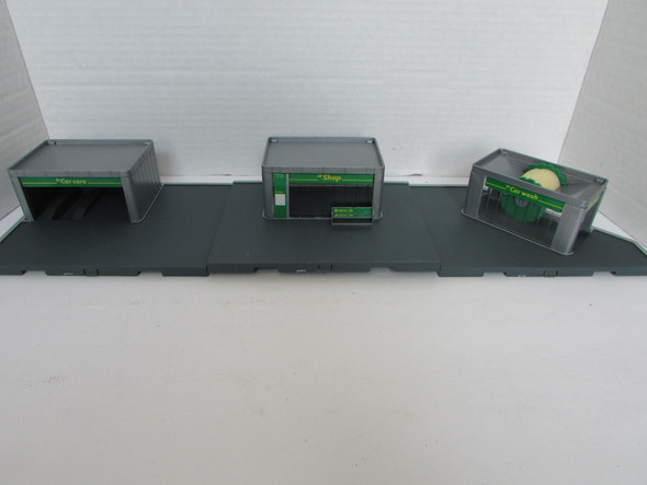 Build Your Own BP Model Service Station DIY 3 Parts Incomplete Toy Buildings