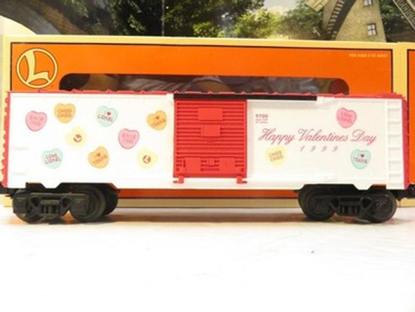 LIONEL TRAINS - 26235 HAPPY VALENTINE'S DAY BOXCAR - 0/027- NEW- B23