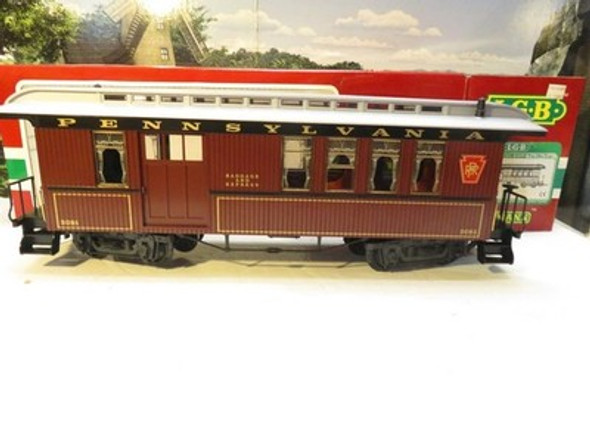 LGB G SCALE - LGB  3281 PENNSYLVANIA COMBINE CAR -  NEW- SH