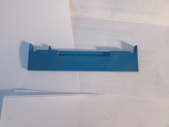 Bachmann Plasticville O/S  Scale Hospital Part Blue Front Porch Roof  PR