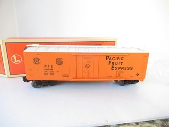 LIONEL - 17314 PACIFIC FRUIT EXPRESS STANDARD O REEFER- BOXED - LN - HC1