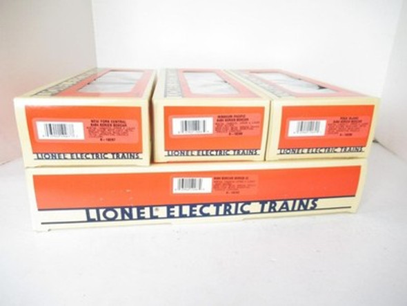 LIONEL- 19266- 6464 BOXCAR SET #3- RI / MOPAC / NYC -0/027- LN - BXD- HB1