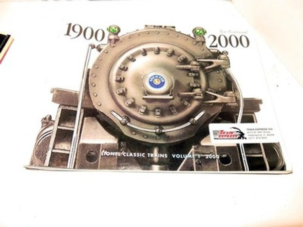 LIONEL TRAINS - 2000 COLOR CATLOG - LOOSE COVER - GOOD- W15