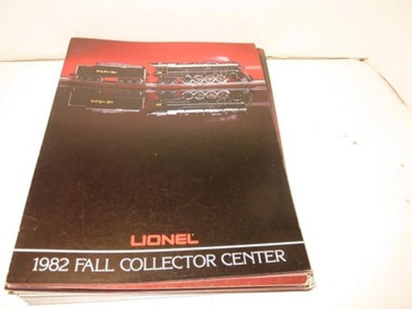LIONEL TRAINS - MPC - 1982 FALL COLLECTOR CENTER CATALOG- LN- W5