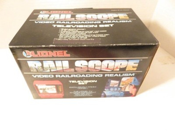 LIONEL- 33002- RAIL SCOPE TV SET - NEW IN THE BOX- SH