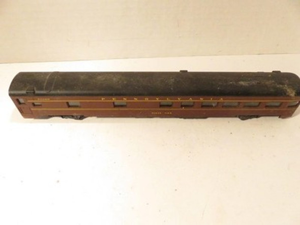 HO TRAINS- VINTAGE RIVAROSSI PENN STREAMLINE OBSERVATION CAR- FAIR -S31G