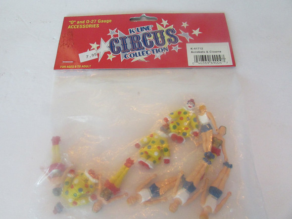 K-Line K41712 Acrobats & Clowns  Circus Accessory New 0-27 Gauge  M15