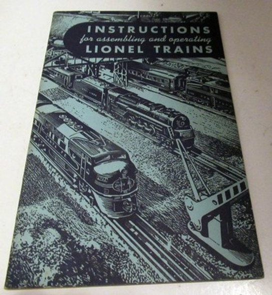 LIONEL TRAINS- EARLY POST-WAR 1949 INSTRUCTION BOOKLET - VG - SR160 LIONEL TRAINS- EARLY POST-WAR 1949 INSTRUCTION BOOKLET - VG - SR160