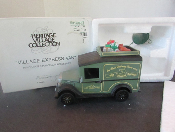 Dept 5658653 Village Express Van Accessory  Heritage Village  L138