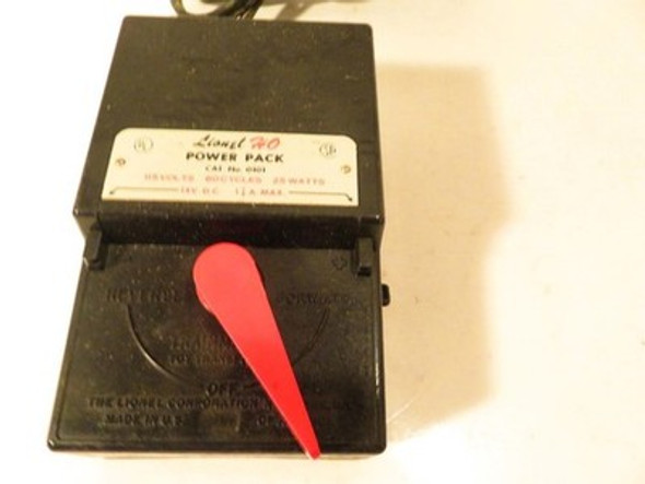 LIONEL POST-WAR HO TRAINS-  0101 TRANSFORMER - WORKS FINE- EXC.- H15