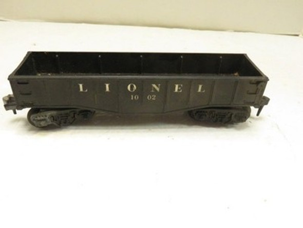 LIONEL POST-WAR TRAINS 1002 SCOUT GONDOLA - FAIR- S31EE