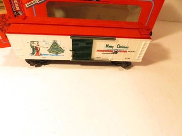AMERICAN FLYER TRAINS - 48321-  1994 CHRISTMAS BOXCAR- S GAUGE-  LN - W21 AMERICAN FLYER TRAINS - 48321-  1994 CHRISTMAS BOXCAR- S GAUGE-  LN - W21