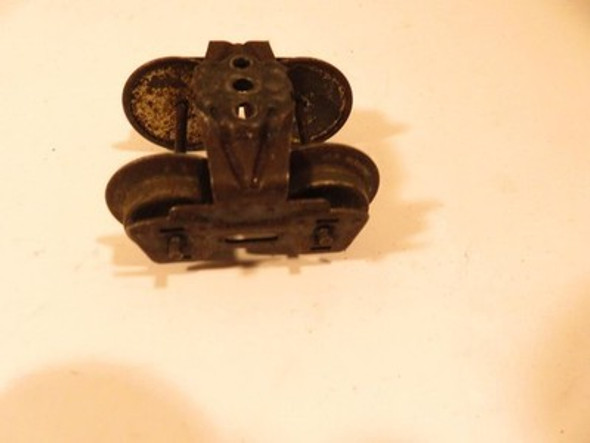 LIONEL PART - PRE-WAR ORIGINAL FREIGHT CAR TRUCK- BLACK- NO STUB-