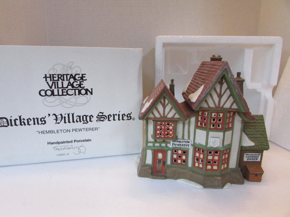 Dept 5658009 Hembleton Pewterer  Dickens Village Building No Cord D10