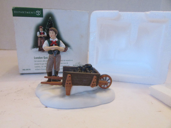 Dept 56 56499 Knife Grinder figurine Needs small repair  Village LN  L138