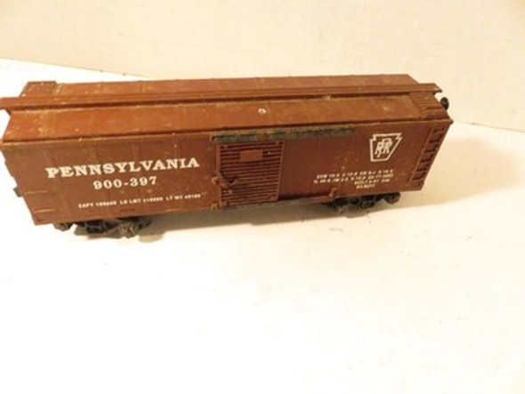 AMERICAN FLYER - LIONEL - S GAUGE- PENNSY BOXCAR- FAIR - S31OO