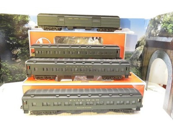 LIONEL 19060/66 COMMODORE VANDERBILT HEAVYWEIGHT 18" - 6 CAR PSNGR SET- SEALED-