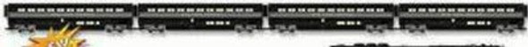 LIONEL TRAINS- 15300/15398/15316- NYC SUPERLINER 18" - 7 CAR SET- SEALED-