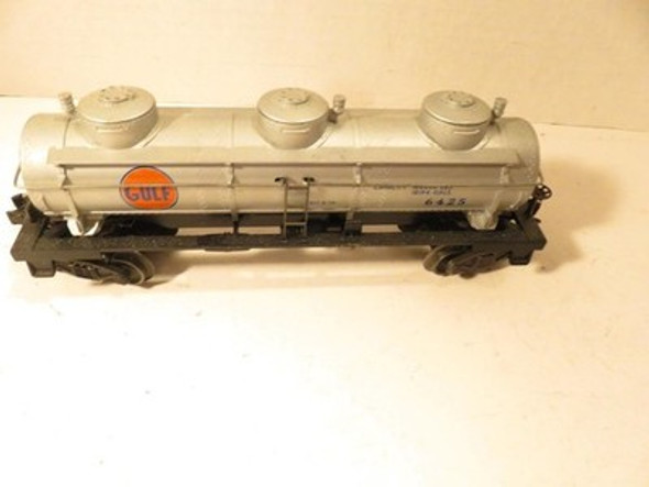 LIONEL TRAINS  POST-WAR 6425 GULF TANK CAR- EXC. - H38