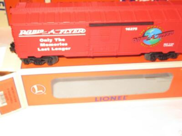 THE LIONEL VAULT 16275 EASTWOOD RADIO FLYER BOXCAR 0/027 SCALE- NEW - B17|296833078382