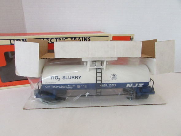 Lionel 6-17902 New Jersey Zinc Tank Car Standard O New Boxed H1A|356688365290