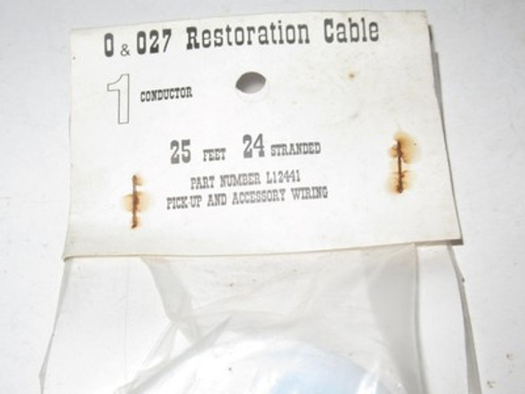 HOOK UP WIRE - BLUE 1 CONDUCTOR 25 FEET 24  AWG STRANDED- NEW - H23|396724002920