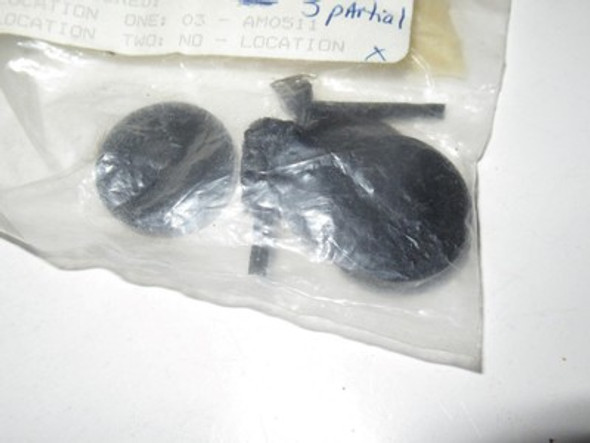 LIONEL PART - 610-9802-068 - WASHER- MOLDED BLACK PLASTIC- LARGE (3)- NEW - M38|357127411465