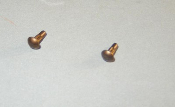 LIONEL PART 2460-21 - GROOVED RIVET (DRIVE STUD)  (2) - NEW- W46C|297423782557