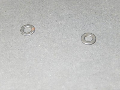 LIONEL PART-  350-122- TRANSFER TABLE STEEL WASHER (2) -  NEW -  W46G|396796028333