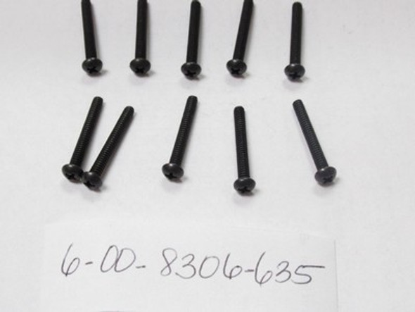 LIONEL HUDSON SCREWS - 600-8306-635 - #4 -40 X 7/8  - 10 PIECES- NEW- SR20|396806795655