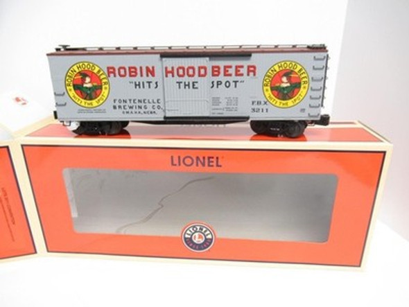 LIONEL LTD. PROD.- 52580- LOTS 2011 ROBIN HOOD BEER REEFER -0/027- NEW- B20|297509053495