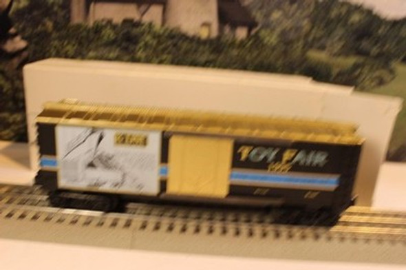 VINTAGE K-LINE TRAINS - 1995 NEW YORK TOY FAIR BOXCAR- 0/027- NEW - P1|297517813285