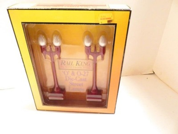 MTH TRAINS - 30-1081 -  #580-2 TEARDROP LAMP SET- NEW - B24|297517825119