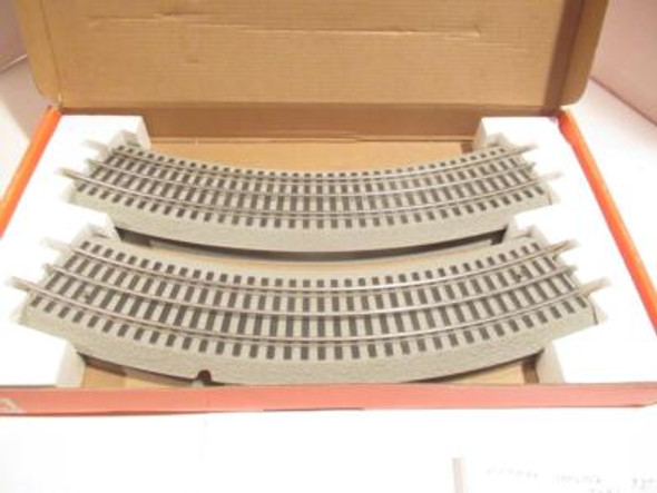 LIONEL 12033- FASTRACK CURVED 4 PACK - BOXED - LN -SH|356292249551