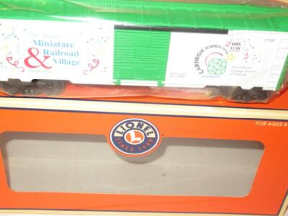 THE LIONEL VAULT 52277- 2002 CARNEGIE SCIENCE BOXCAR -  0/027 SCALE- NEW - B17|356292904840