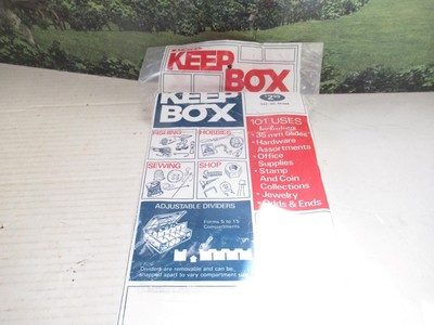 PARTS STORAGE BIN - 11 X 6 X 2 1/2" - NEW - ON SALE|357059844788